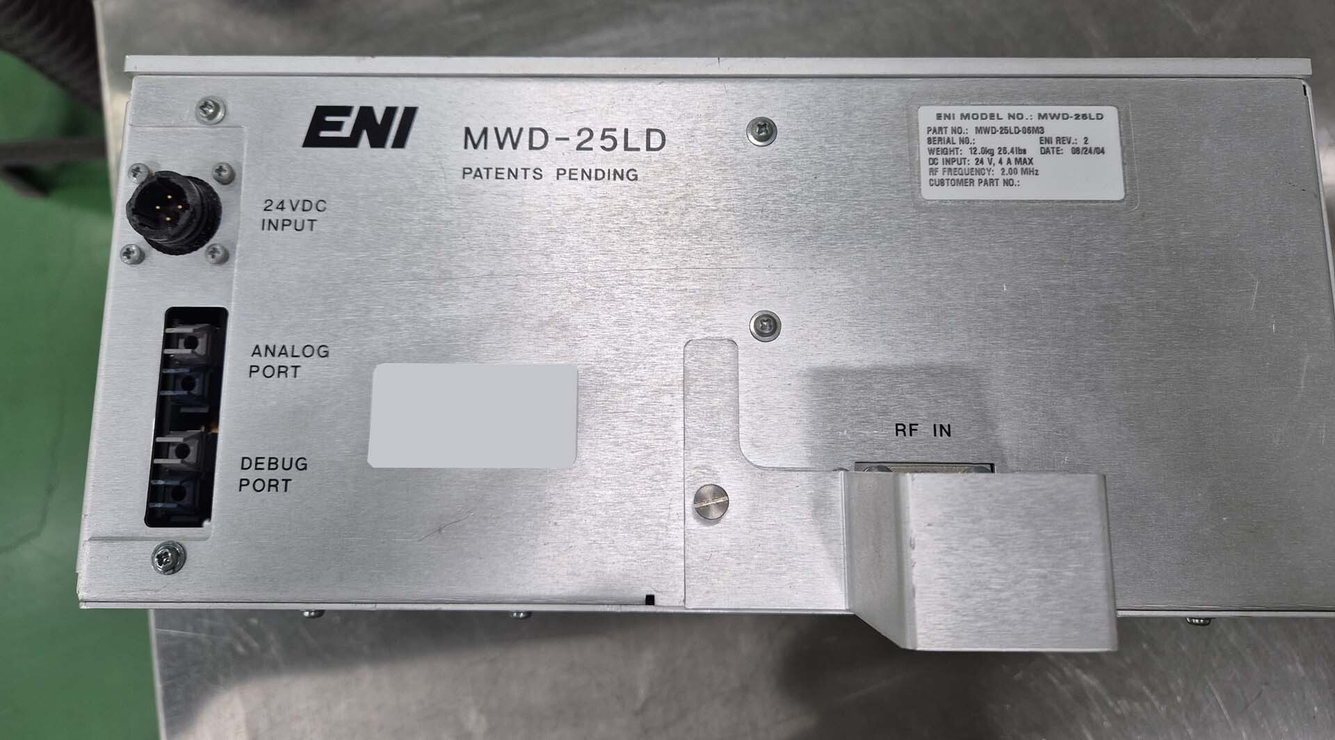 Photo Used ENI MWD-25LD For Sale