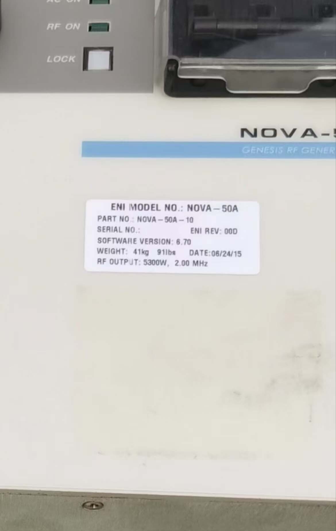 图为 已使用的 ENI NOVA 50A 待售