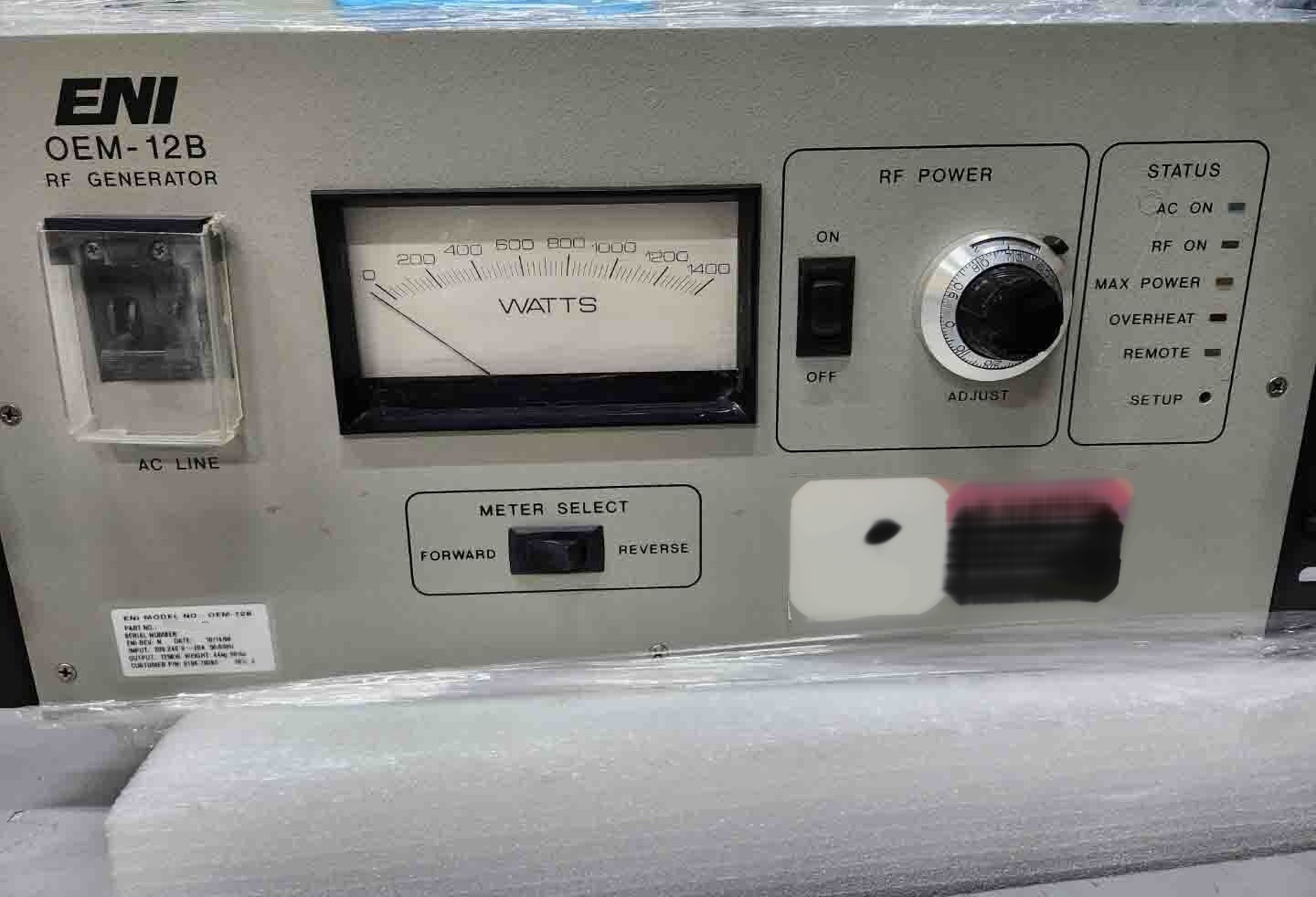 圖為 已使用的 ENI OEM-12B-02 待售