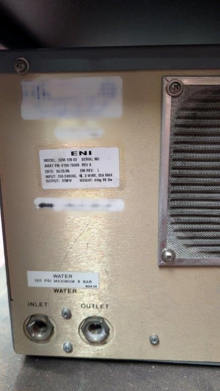 圖為 已使用的 ENI OEM-12B-02 待售