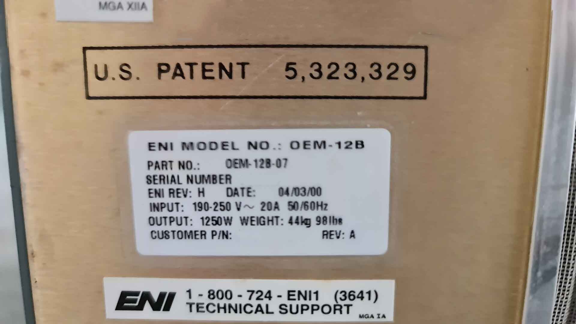 フォト（写真） 使用される ENI OEM-12B-07 販売のために