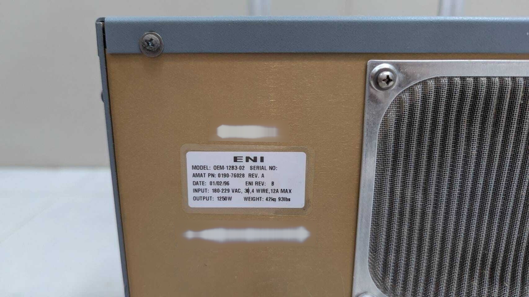 圖為 已使用的 ENI OEM-12B3-02 待售