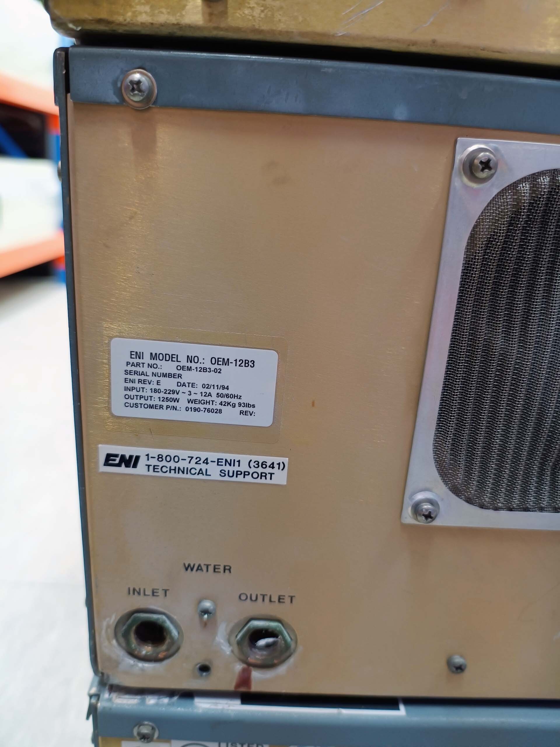 图为 已使用的 ENI OEM-12B3 待售