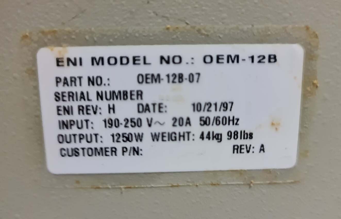 圖為 已使用的 ENI OEM 12B 待售