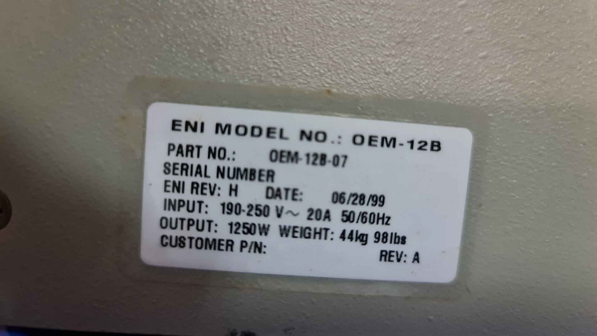 Photo Used ENI OEM 12B For Sale