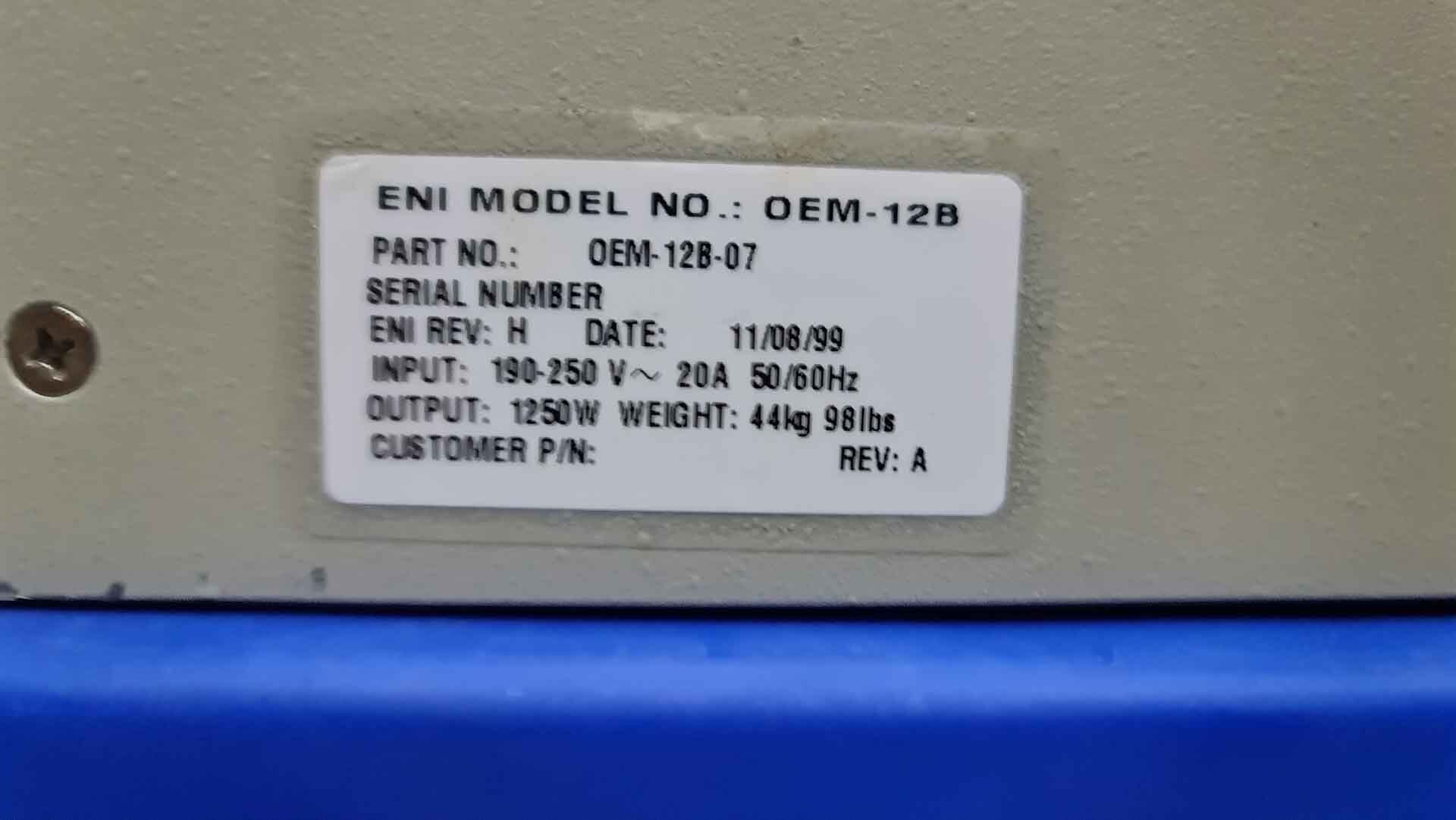 Photo Used ENI OEM 12B For Sale