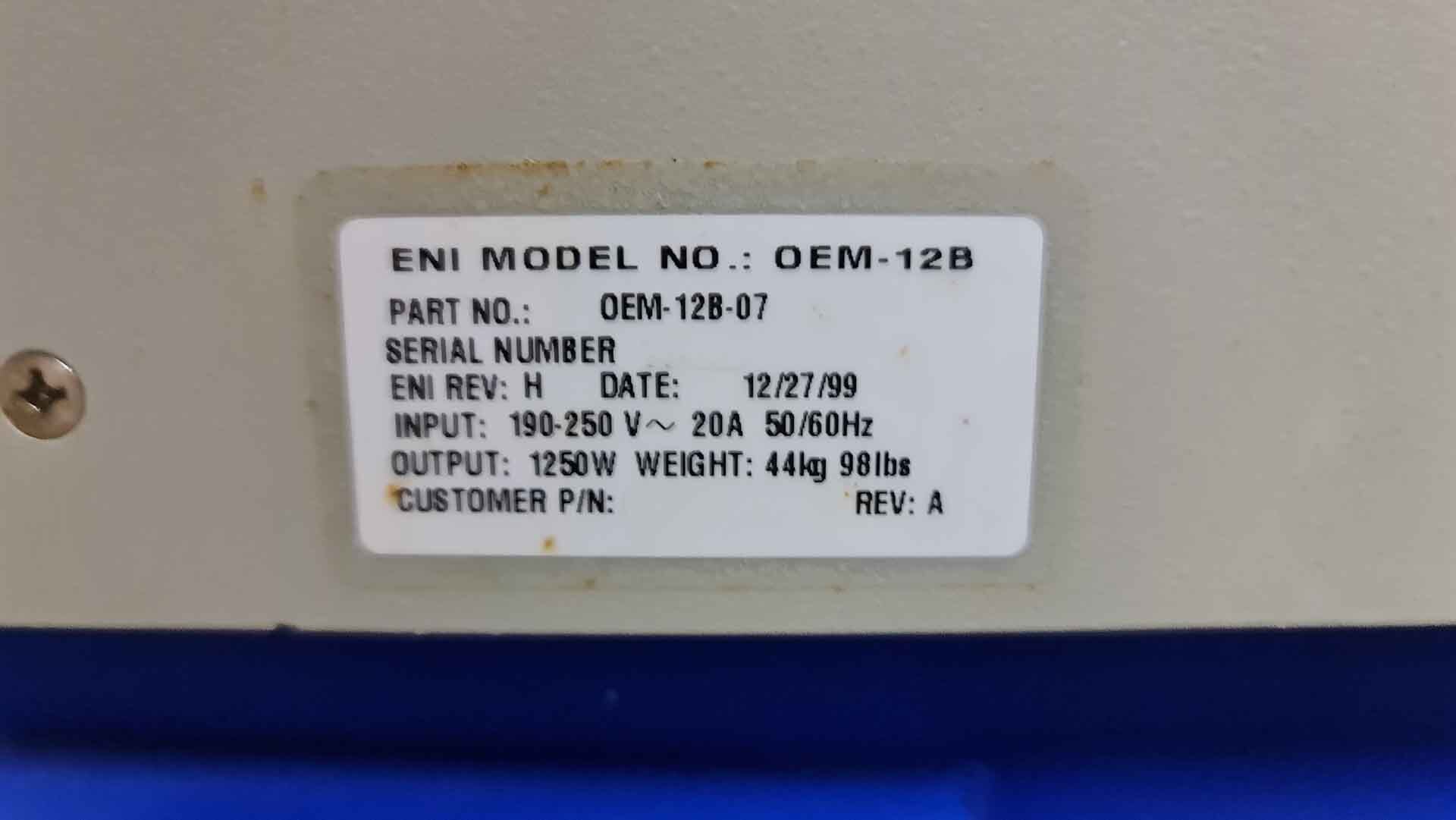 Photo Used ENI OEM 12B For Sale