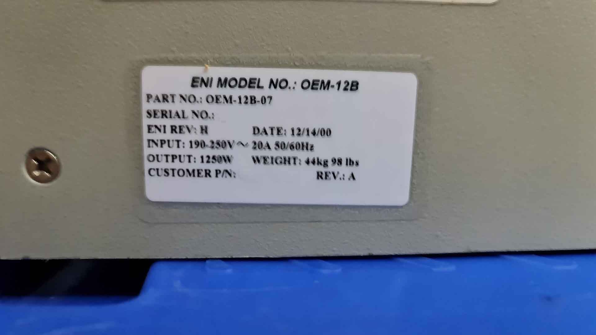 圖為 已使用的 ENI OEM 12B 待售