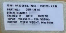 フォト（写真） 使用される ENI OEM 12B 販売のために