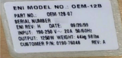 フォト（写真） 使用される ENI OEM 12B 販売のために