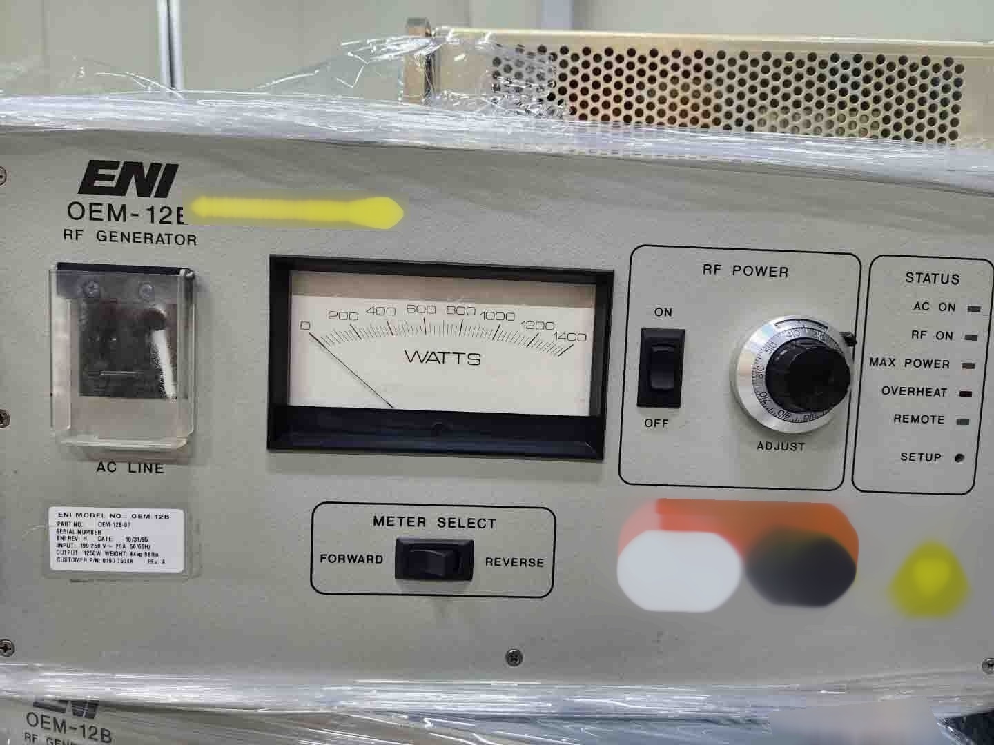 圖為 已使用的 ENI OEM-12B-07 待售