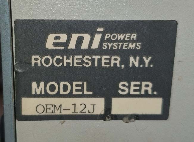 Photo Used ENI OEM-12J For Sale