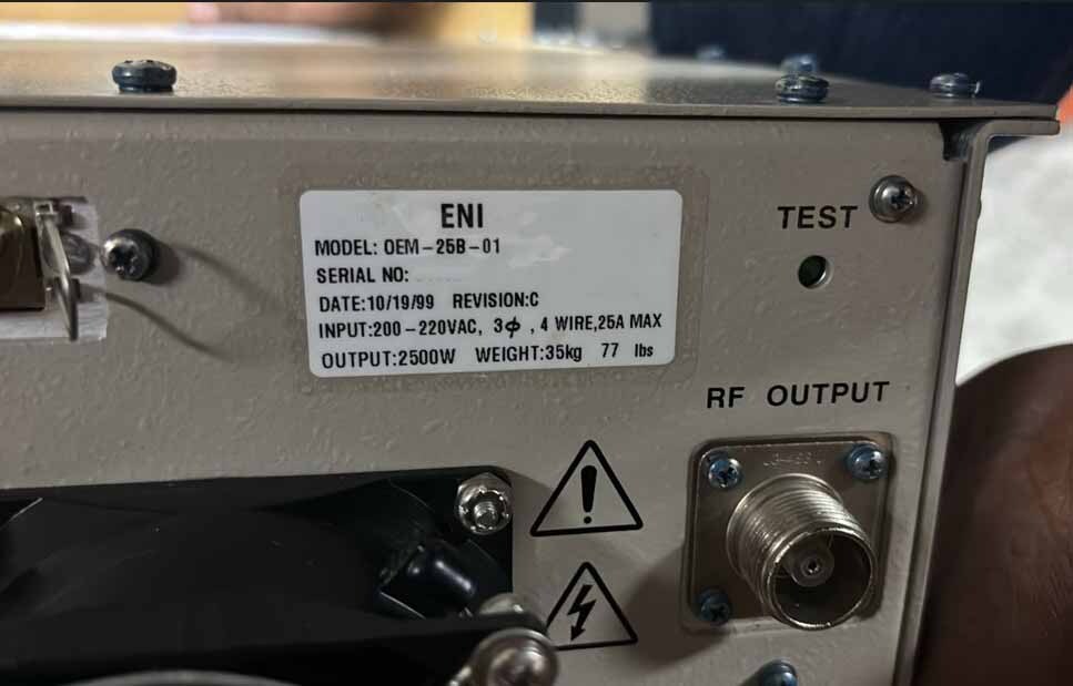 圖為 已使用的 ENI OEM-25B-01 待售