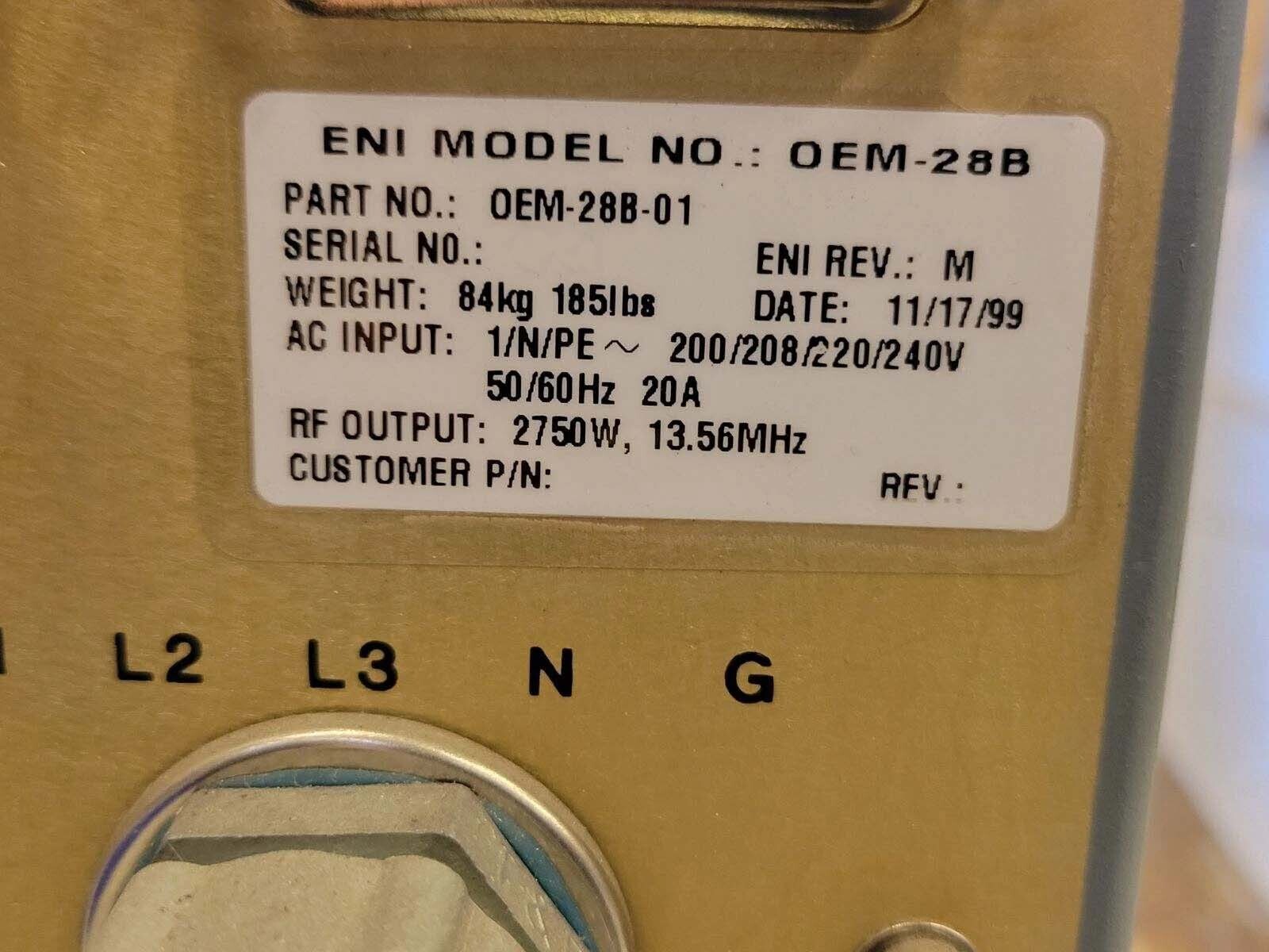 圖為 已使用的 ENI OEM-28B-01 待售