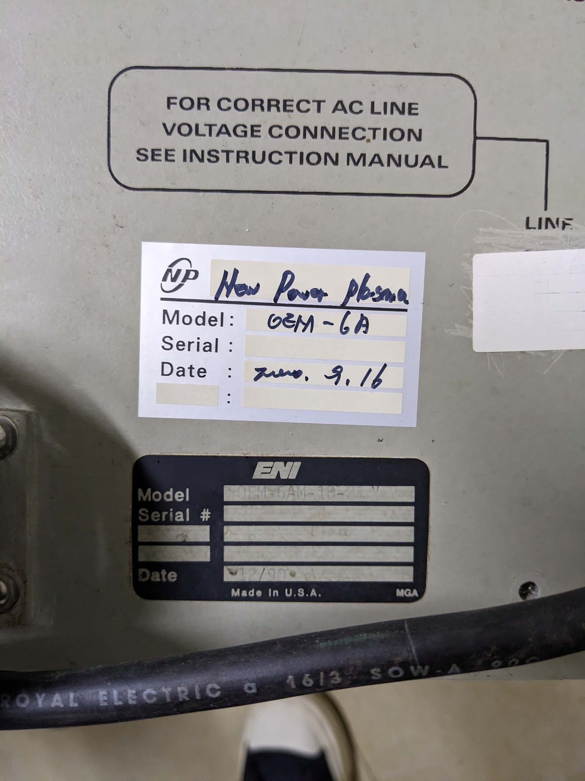 圖為 已使用的 ENI OEM 6 待售