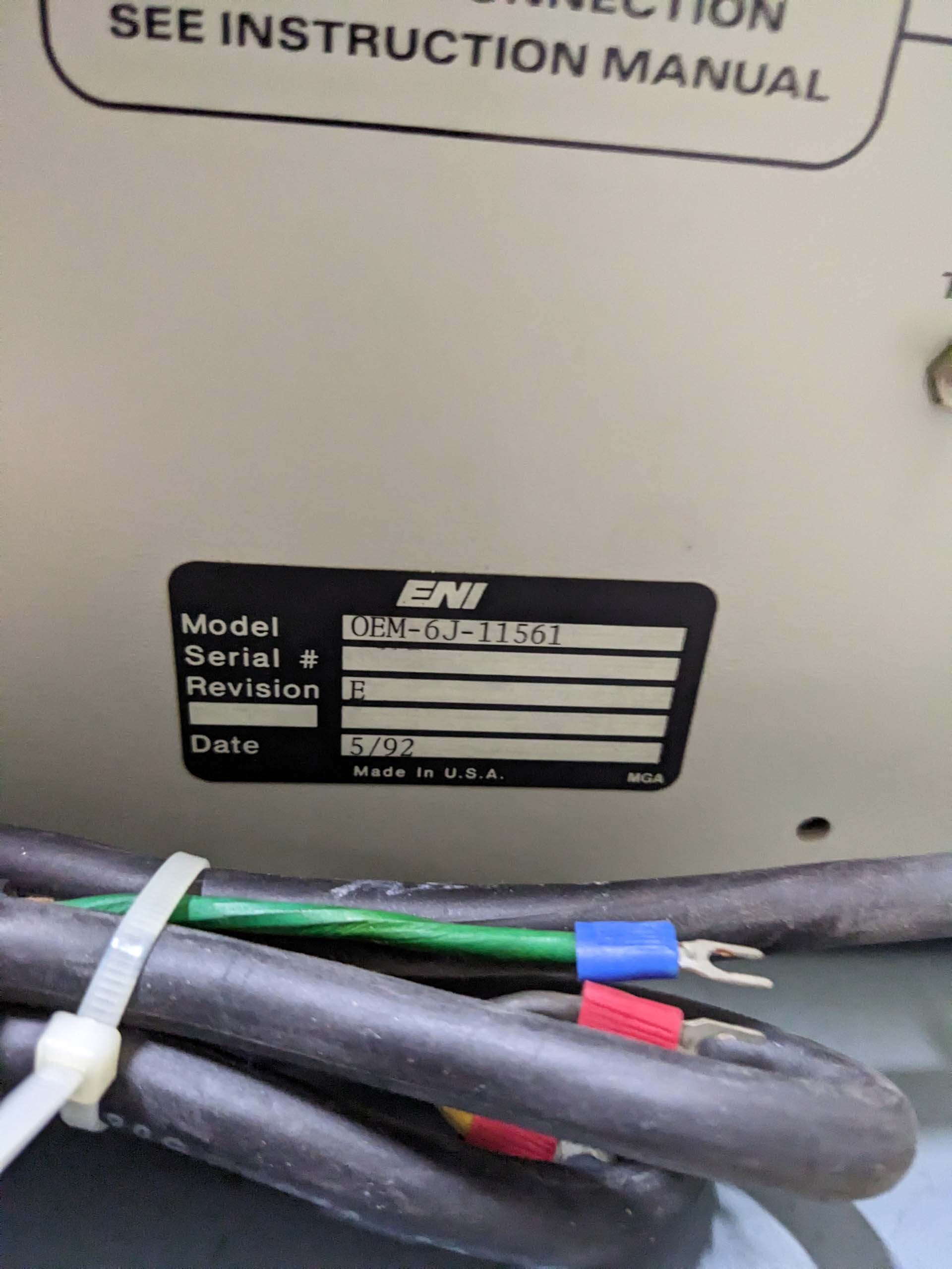 圖為 已使用的 ENI OEM 6 待售