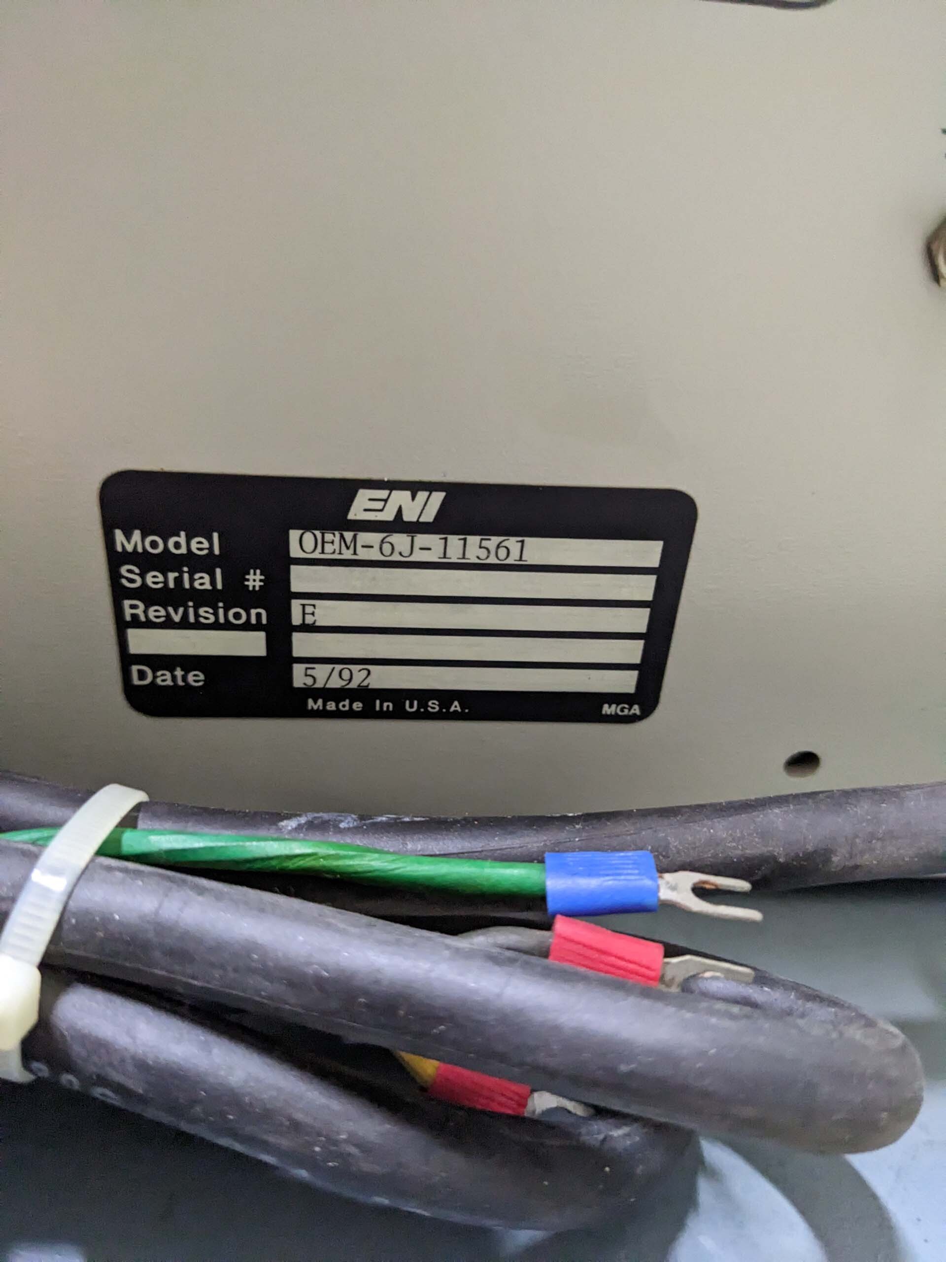圖為 已使用的 ENI OEM 6 待售