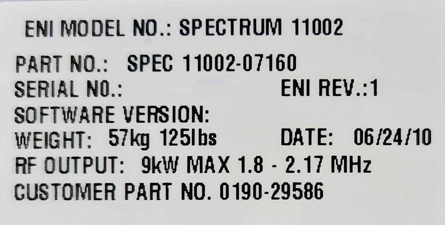 フォト（写真） 使用される ENI Spectrum 11002 販売のために