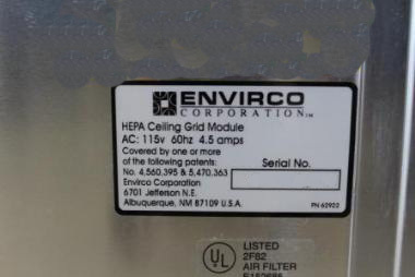 Photo Used ENVIRO MAC 10 VE5 For Sale