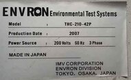 フォト（写真） 使用される ENVRON THC-210-42P 販売のために