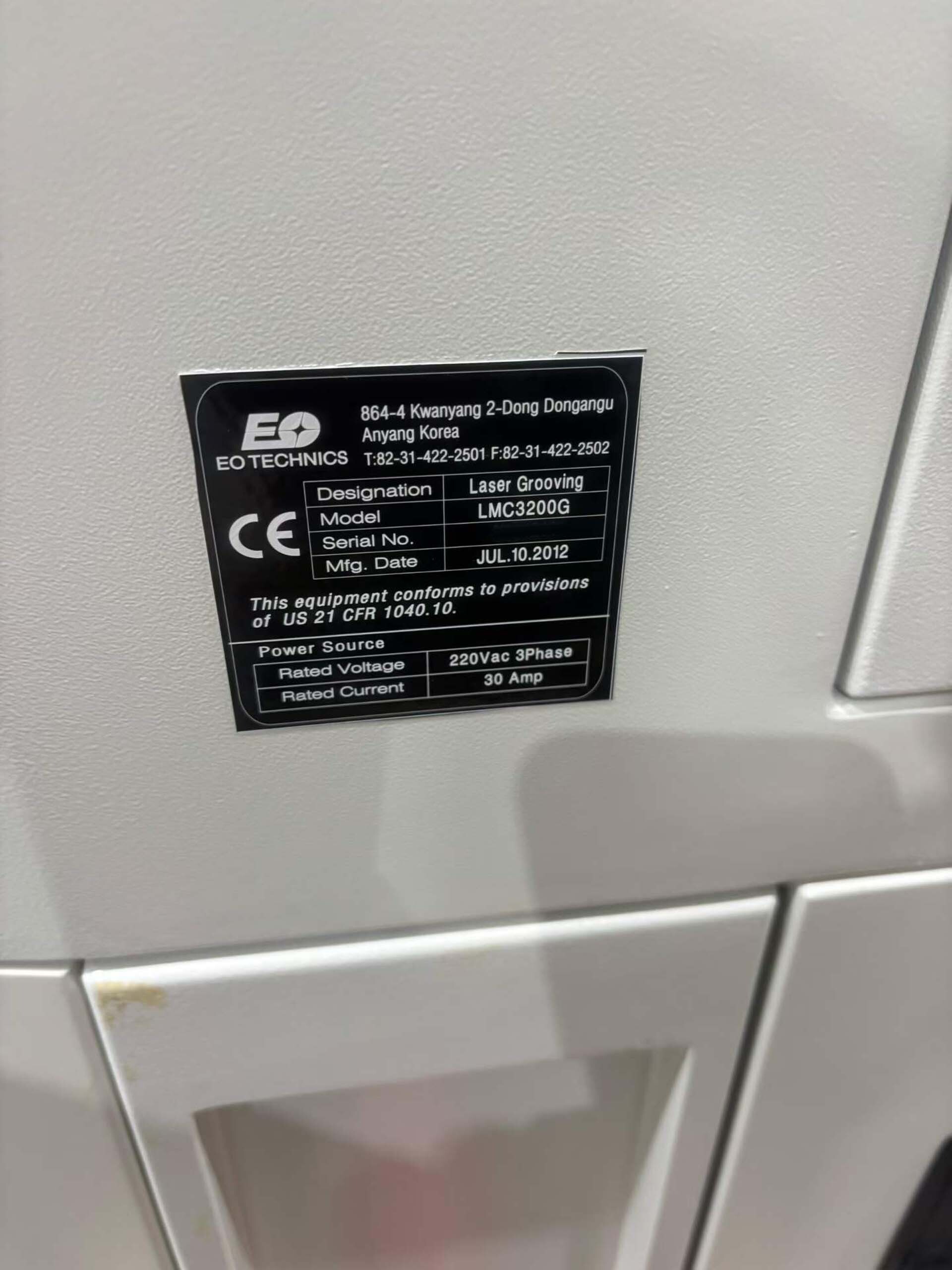 圖為 已使用的 EO TECHNICS LMC-3200G 待售