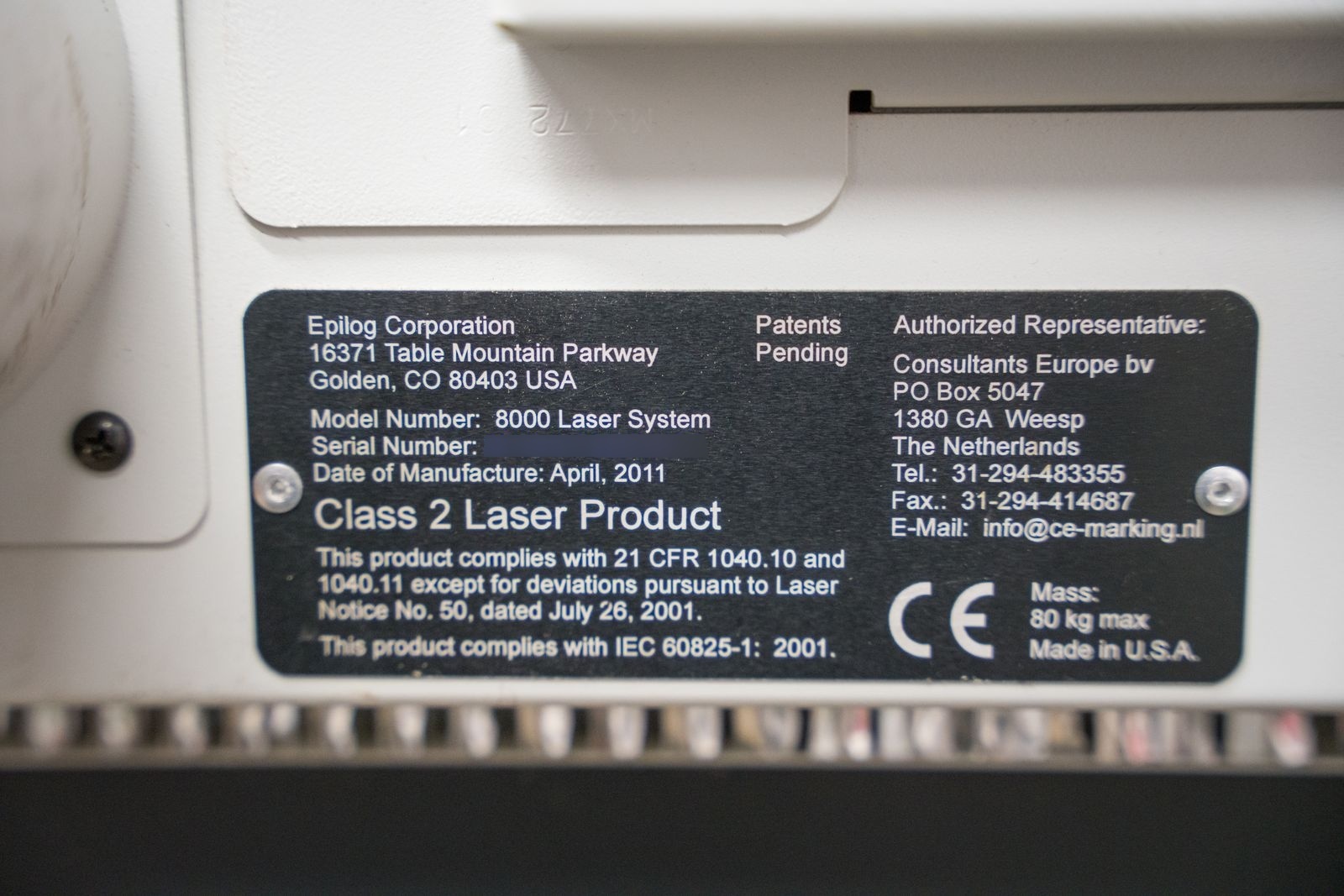 フォト（写真） 使用される EPILOG LASER Helix 販売のために