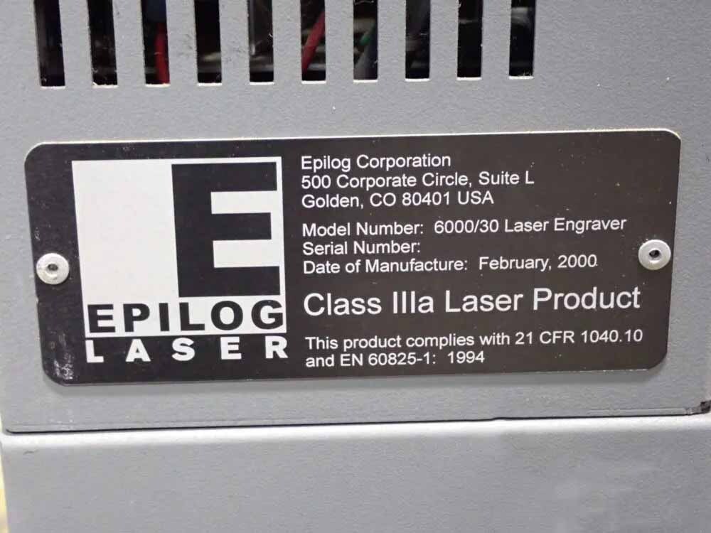 圖為 已使用的 EPILOG LASER Legend 6000/30 待售