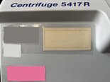 사진 사용됨 EPPENDORF 5417R 판매용