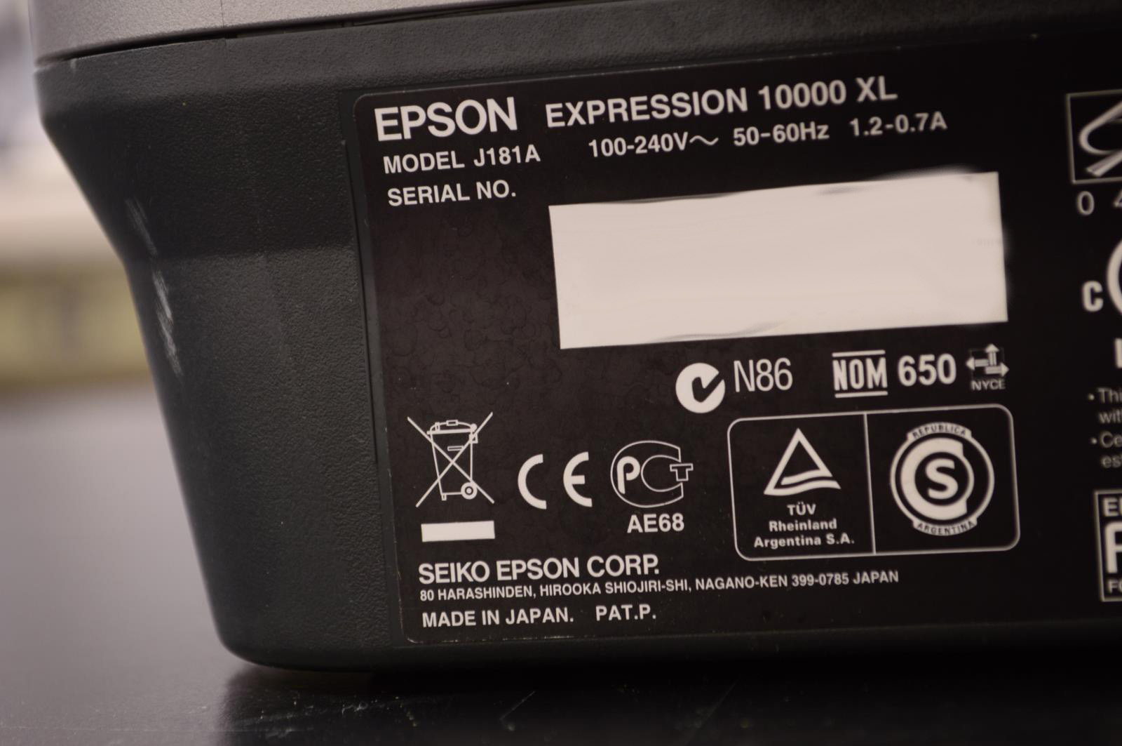 Photo Used EPSON J181A For Sale
