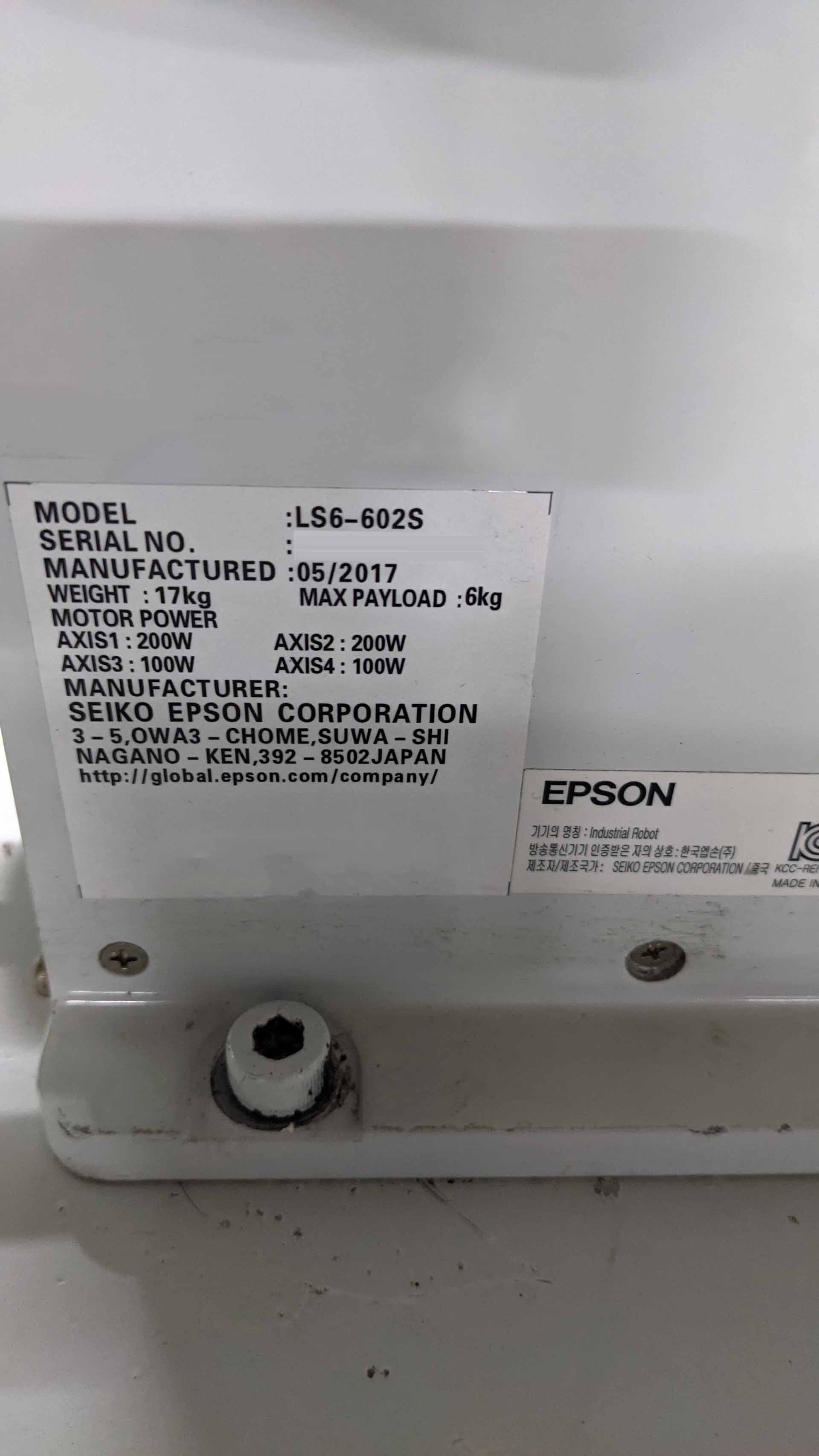 Photo Used EPSON LS6-602S For Sale