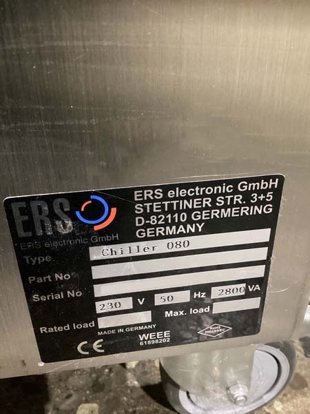 Photo Used ERS ELECTRONIC CHILLER 080 For Sale
