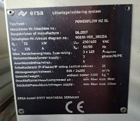 图为 已使用的 ERSA PowerFlow N2 XL 待售