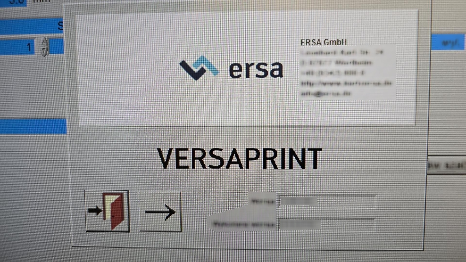Foto Verwendet ERSA Versaprint S1 Zum Verkauf