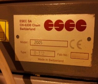 ESEC 2005 HR #9081721