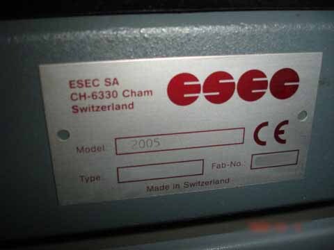 フォト（写真） 使用される ESEC 2005 HR 販売のために