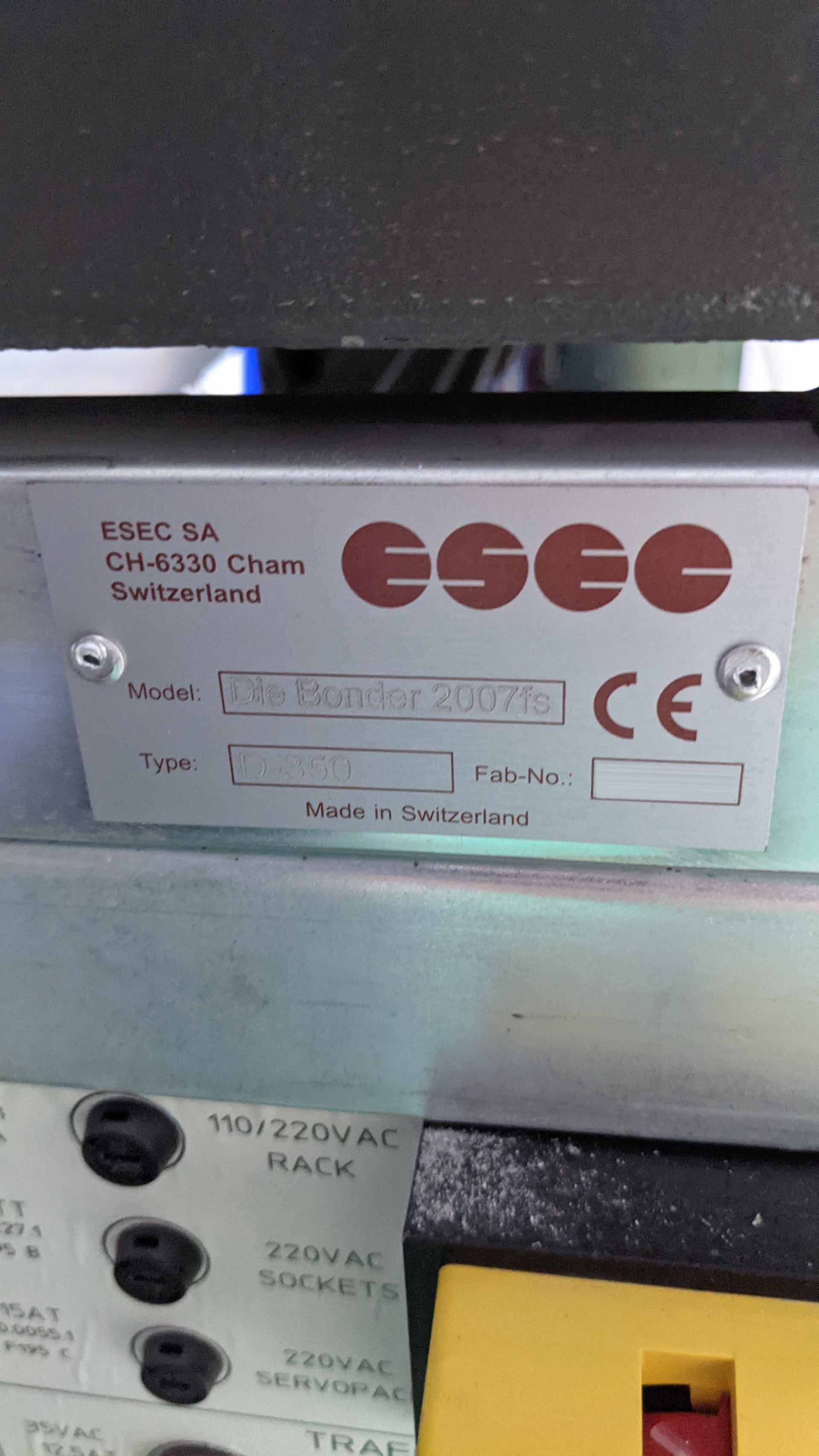 Photo Used ESEC 2007 FS For Sale