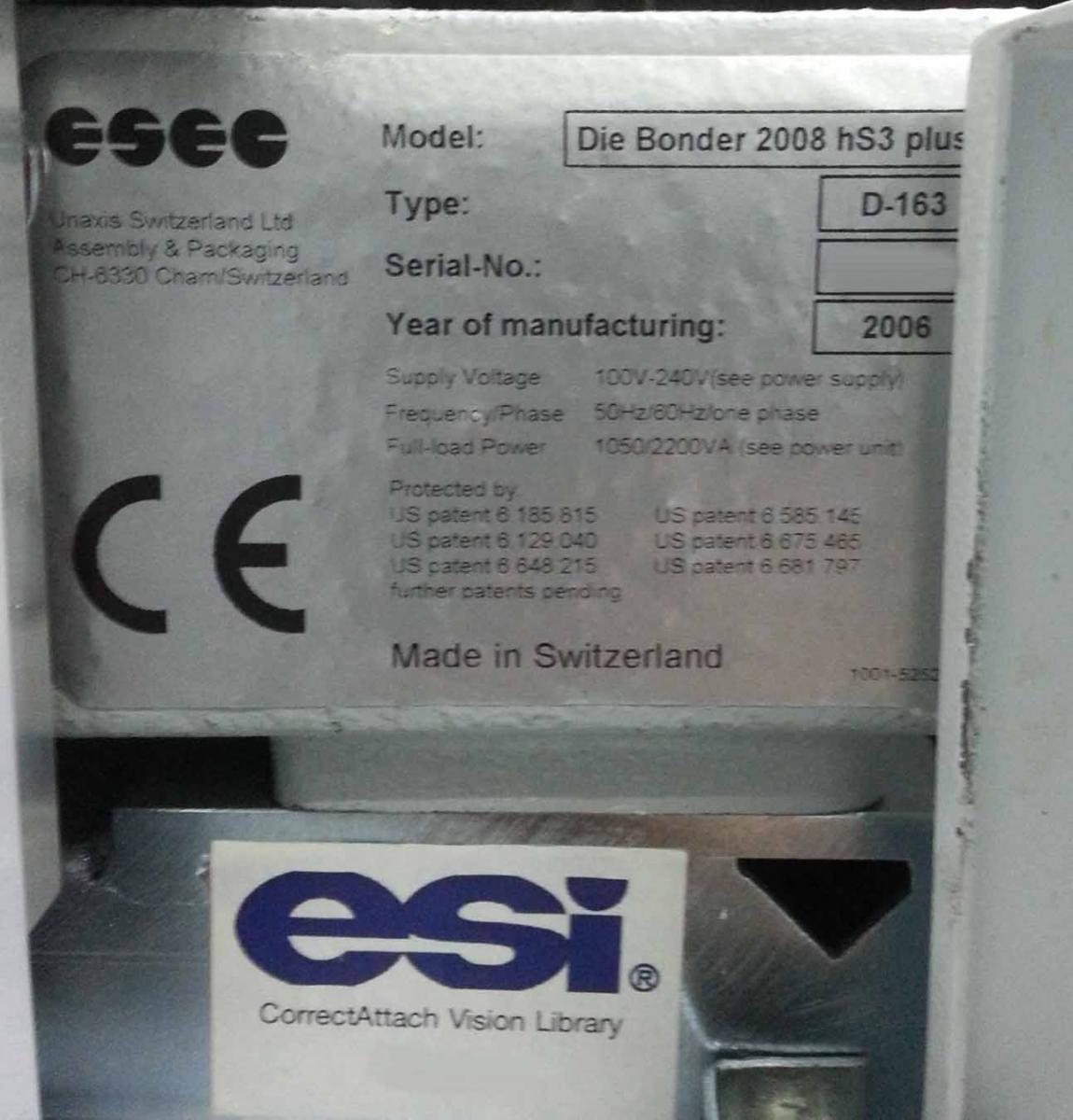 圖為 已使用的 ESEC 2008 HS3 Plus 待售