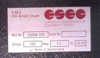사진 사용됨 ESEC 2008 판매용