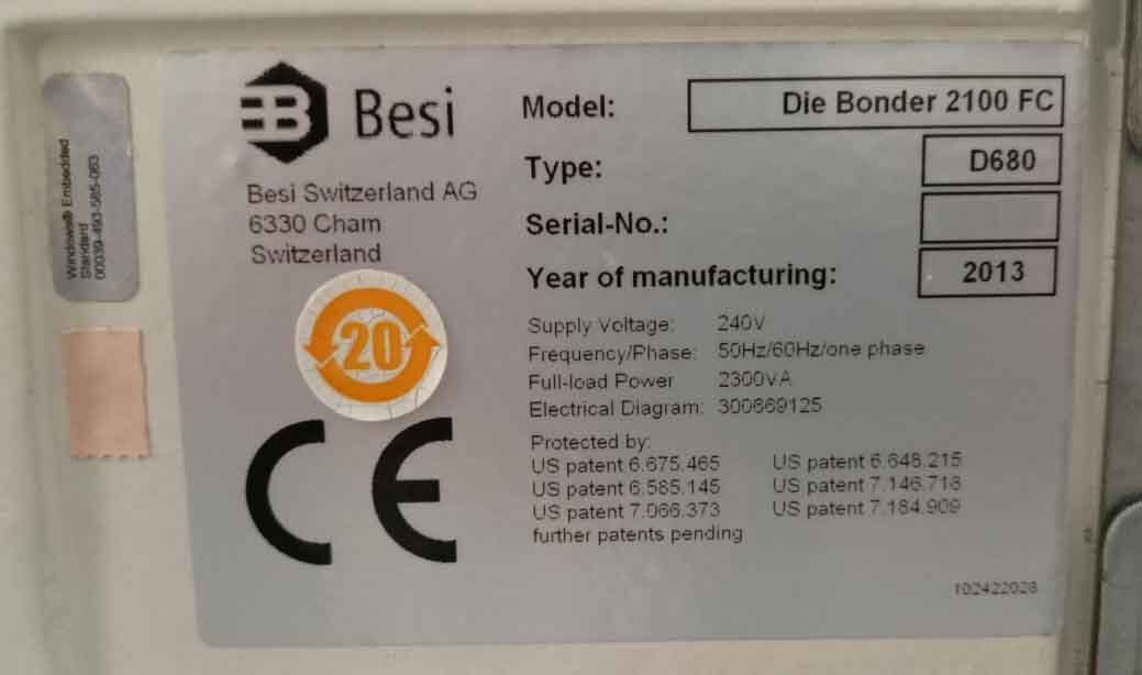 Foto Verwendet ESEC 2100FC HS Zum Verkauf