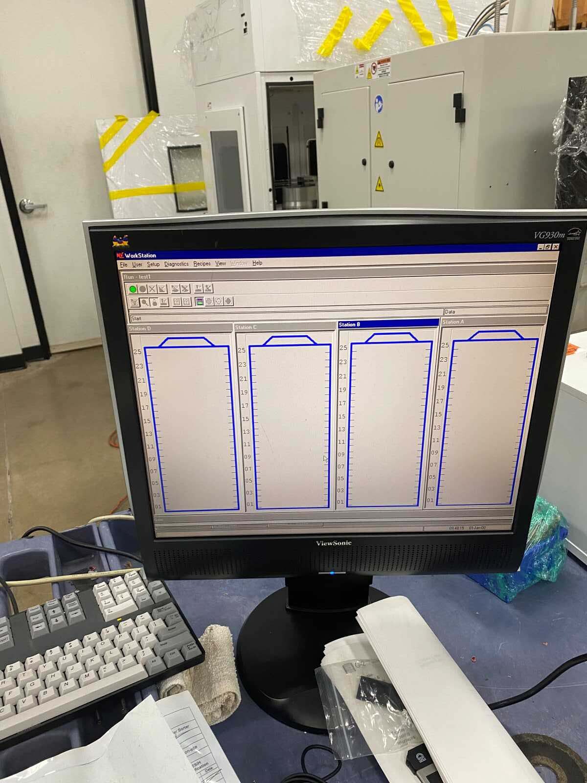 사진 사용됨 ESI / MICROVISION MVT 7080 판매용