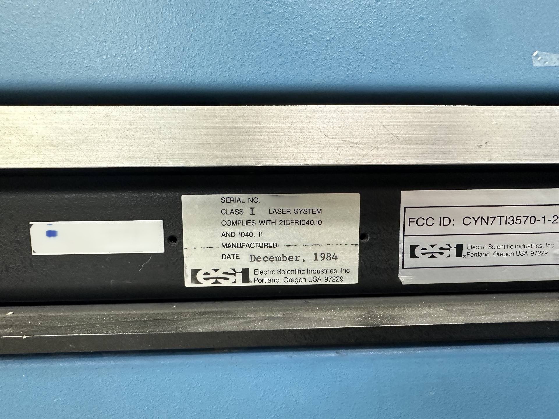 圖為 已使用的 VARIOUS LOT Lot of ESI Equipment 待售
