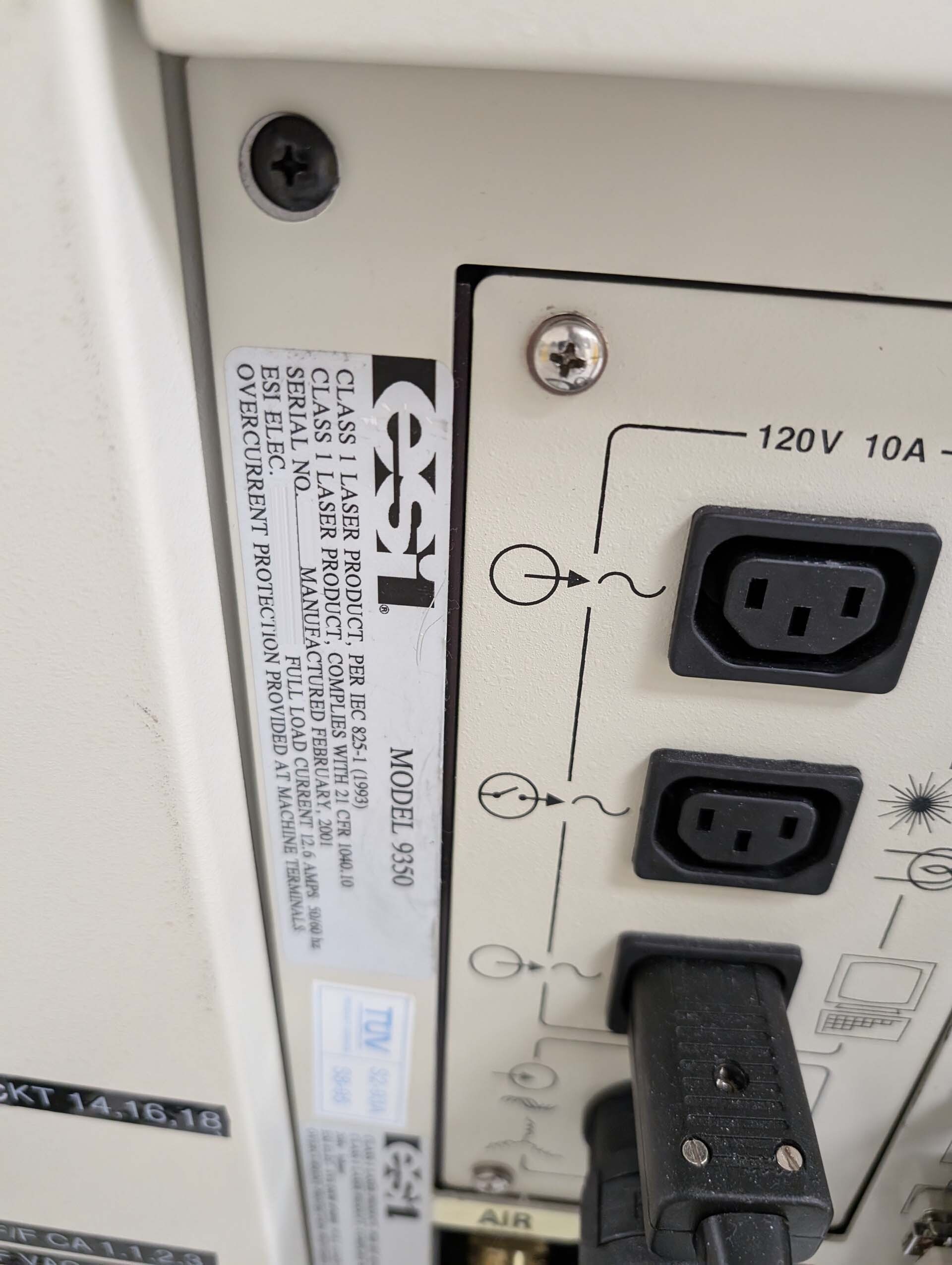 Photo Used ESI 9350 For Sale