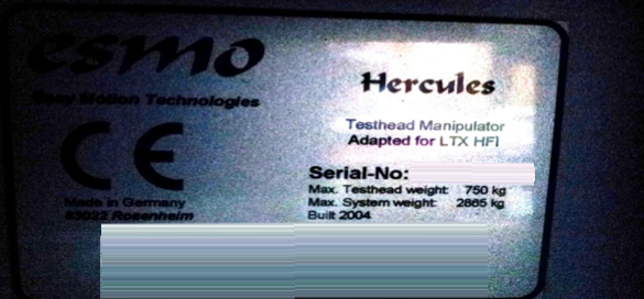 Photo Used ESMO Hercules For Sale