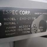 Photo Used ESPEC EHS-211 For Sale