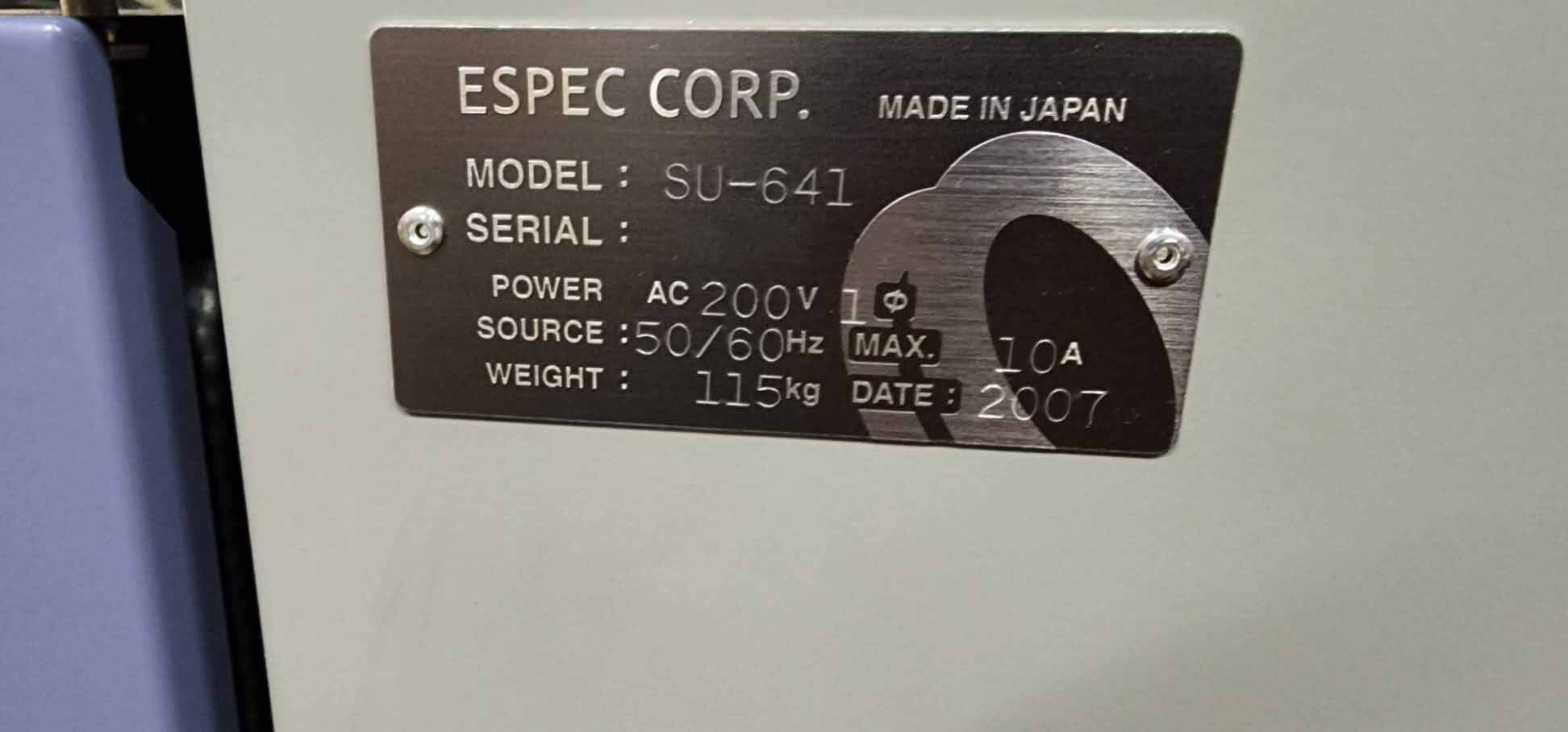 图为 已使用的 ESPEC SU 641 待售