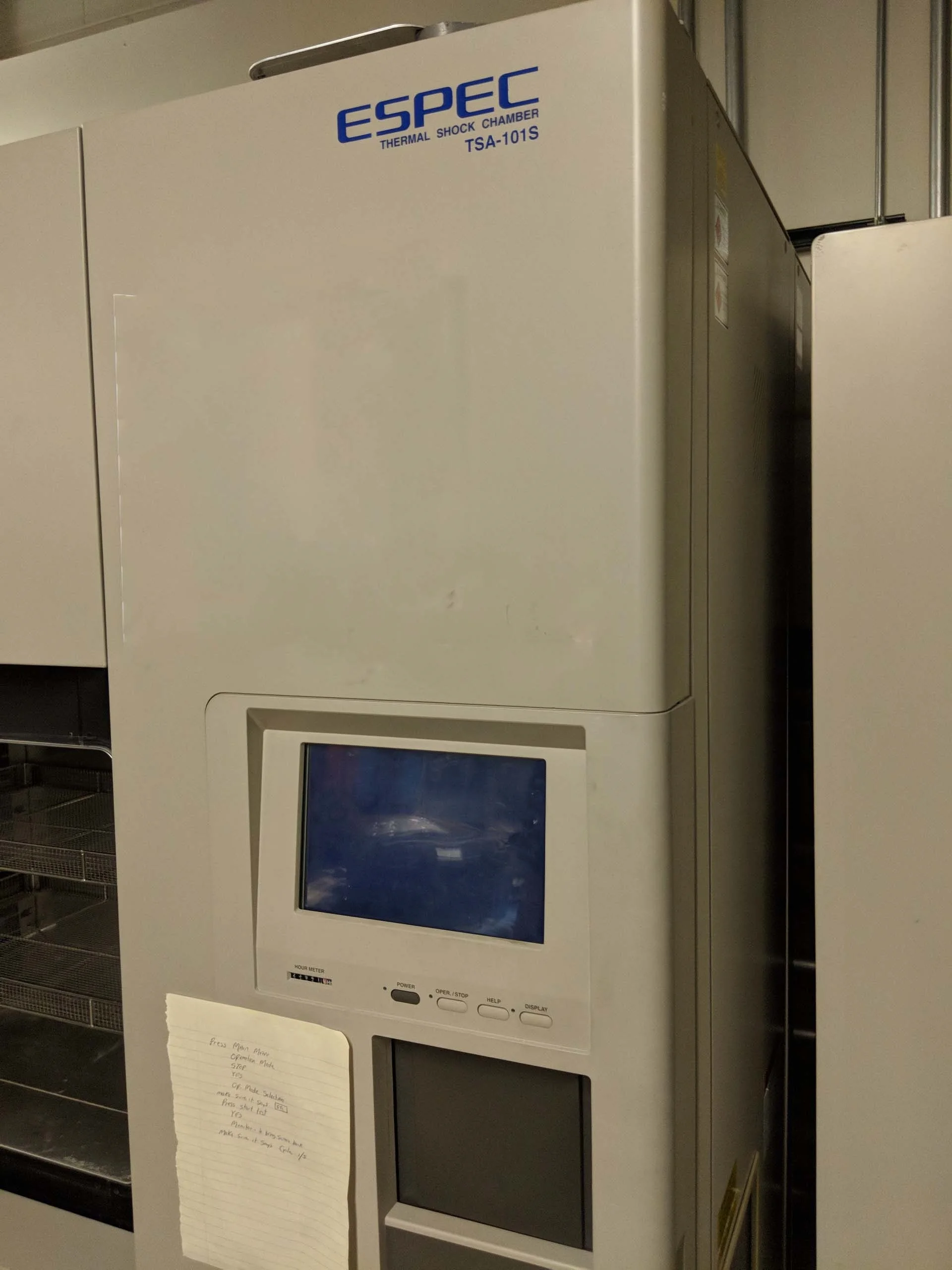 ESPEC TSA-101S Chamber used for sale price #9230738 > buy from CAE