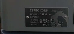 圖為 已使用的 ESPEC TSE-11-A 待售
