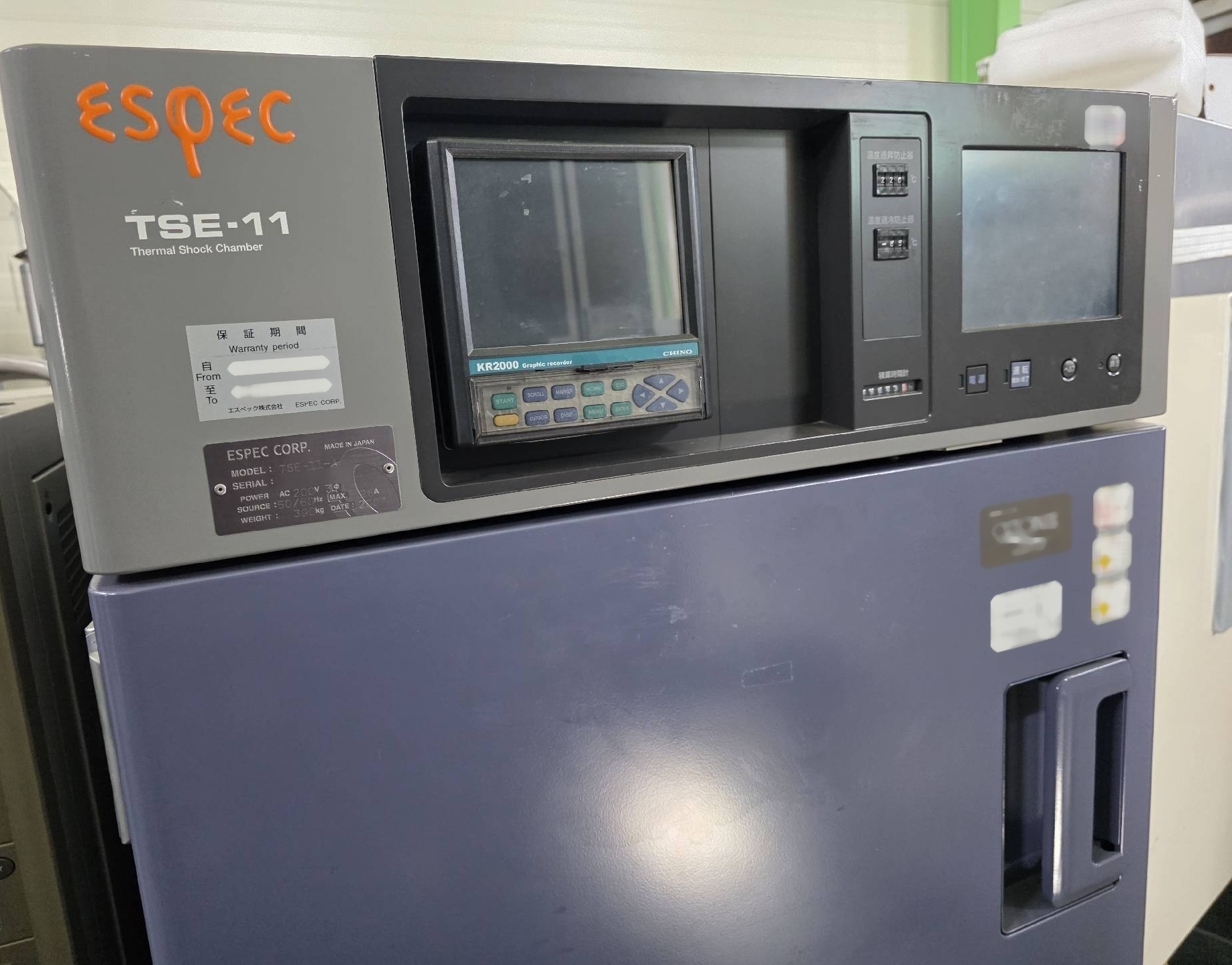 Photo Used ESPEC TSE-11-A For Sale