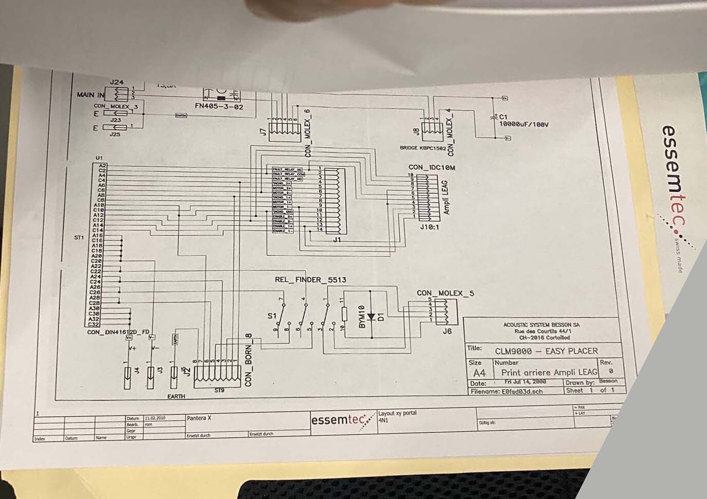 Foto Verwendet ESSEMTEC Pantera XV Zum Verkauf