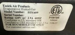 Foto Verwendet EssickAir HD1409 Zum Verkauf